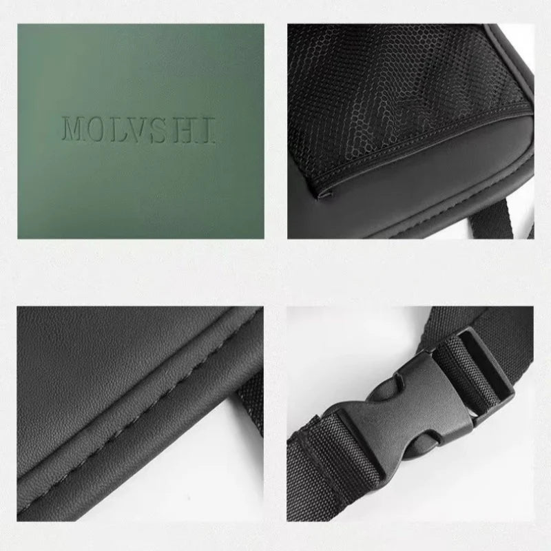 Car Seat Back Storage Bag: Hanging Organizer for Backseat, Multi-Functional Shelf for Car Interior