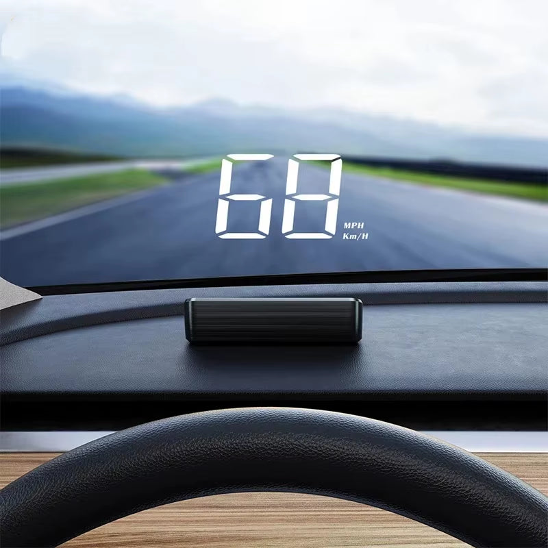 2026 In-Vehicle Speedometer HUD Head up Display Digital Speed Meter Windshield Projector Vehicles Truck Electronics Accessorie