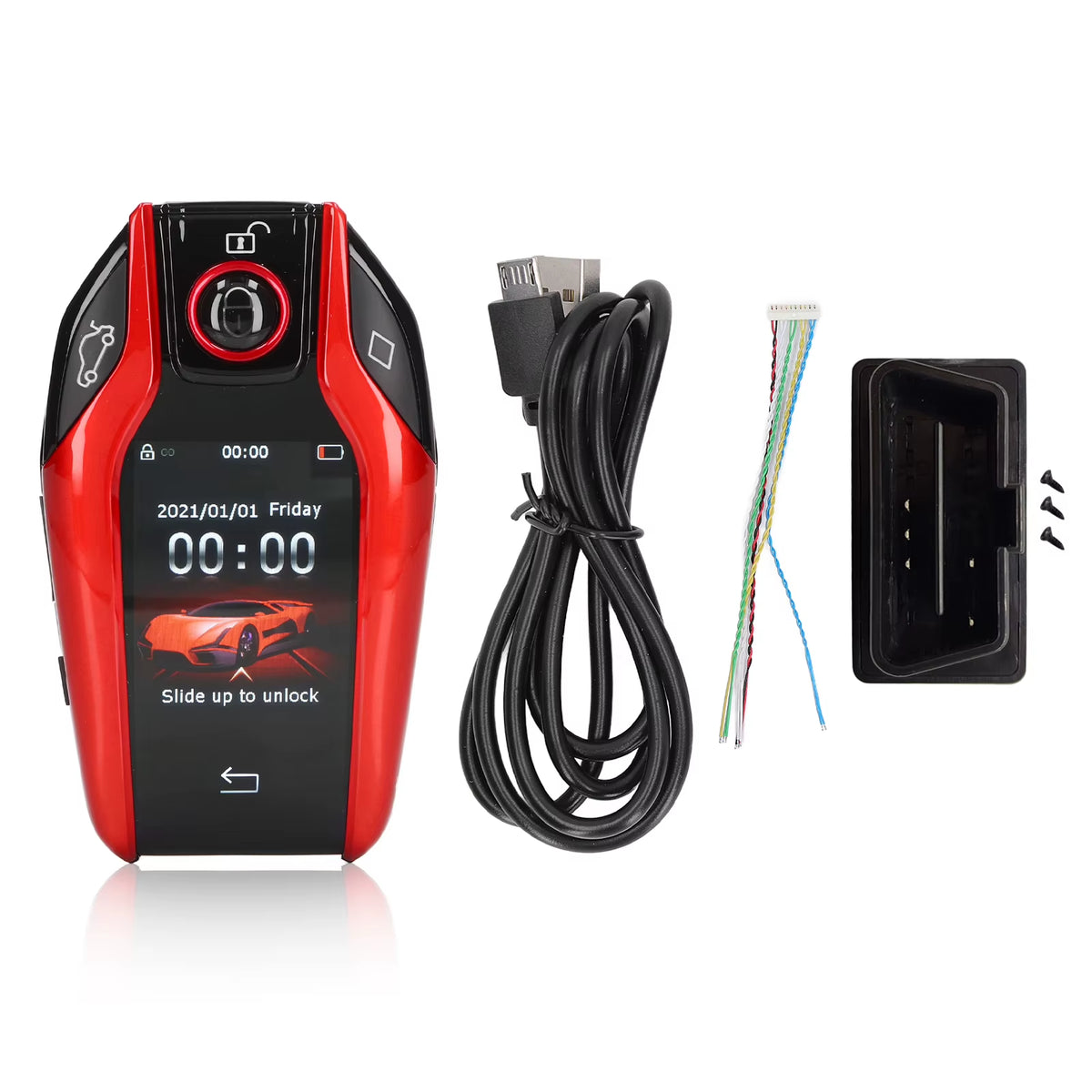 LCD Smart Key Smart Key TK800+ LCD Smart Key Remote Keyless Entry for All Start Stop Engine Button