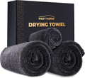 2-Pack Microfiber Car Drying Towel – Extra Large 24” X 36”, Streak-Free, Scratch-Free, and Ultra-Absorbent for Effortless Car Detailing
